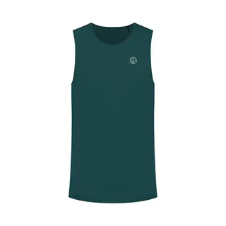 Rogelli Core Hardloop Singlet Heren - Tanktop - Sportshirt Mouwloos - Teal - Maat M