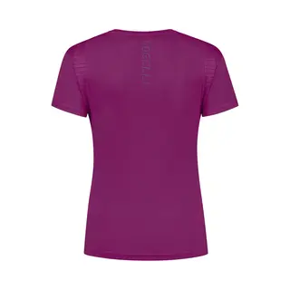 Rogelli Core Hardloopshirt Dames - Sportshirt Korte Mouwen - Cherry - Maat S