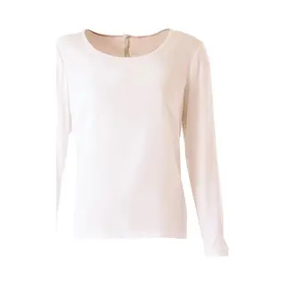 Mooi! Company - Blouse Pleun Lange Mouw - Dames Top O-hals - Kleur - Pink - S