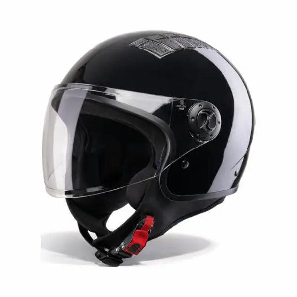 Vinz Como Jethelm Mit Visier Ece 22.06 Zertifiziert | Roller Helm Mopedhelm Für Motoroller & Vespa | Herren & Damen | Motorradhelm In Xs-Xl | thumbnail