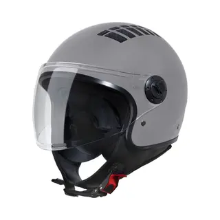 Vinz Helmets Vinz Como - Jethelm - Ece 22.06 Goedgekeurd - Lichtgewicht 1150 Gram - Titanium - M