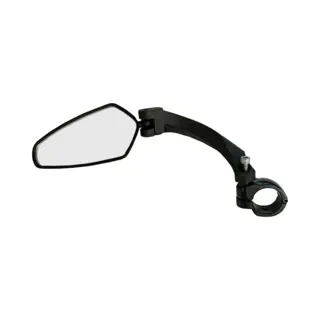 Falkx Fietsspiegel Links - Acryl Glas - 11x5 Cm - Verbeterde Zichtbaarheid