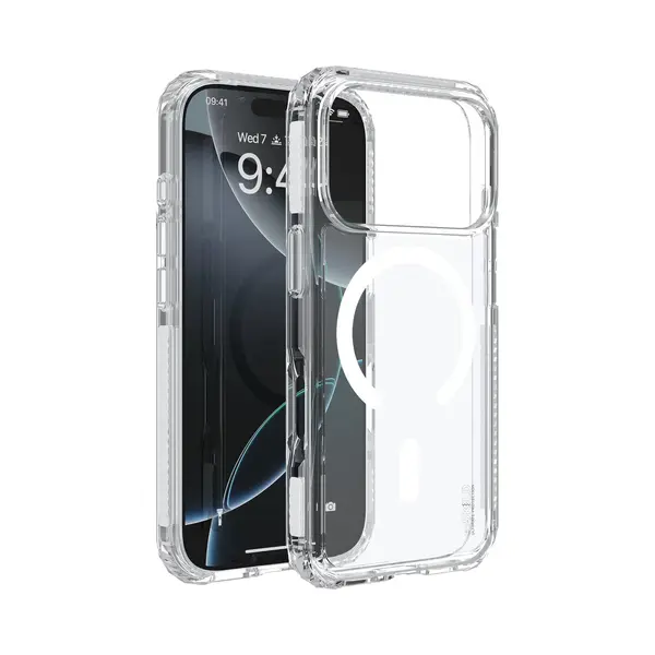 SoSkild Apple IPhone 17 Pro Defend Case Magnetic Ring Transparent (Apple IPhone 17 Pro), Smartphone Hülle, Transparent thumbnail