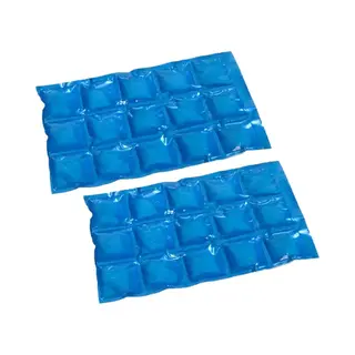 Gerim 6x Stuks Herbruikbare Koelelementen/icepacks 15 X 24 Cm - Flexibele Koelelementen Voor Koeltas/koelbox