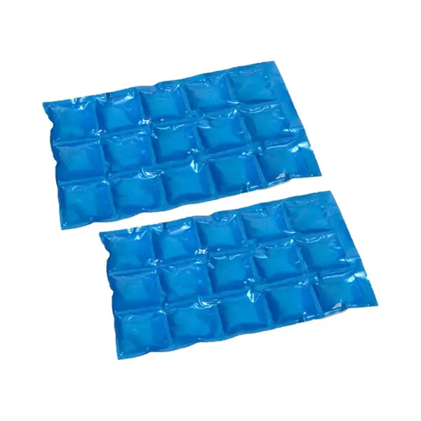 Gerim 6x Stuks Herbruikbare Koelelementen/icepacks 15 X 24 Cm - Flexibele Koelelementen Voor Koeltas/koelbox thumbnail