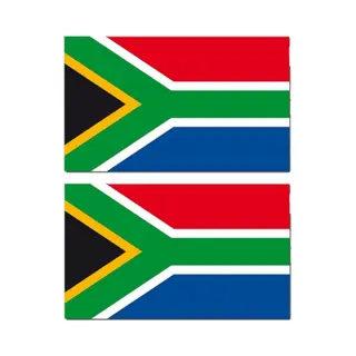 2x Stuks Vlag Zuid-afrika - 90 X 150 Cm - Zuid-afrikaanse Vlag - South Africa
