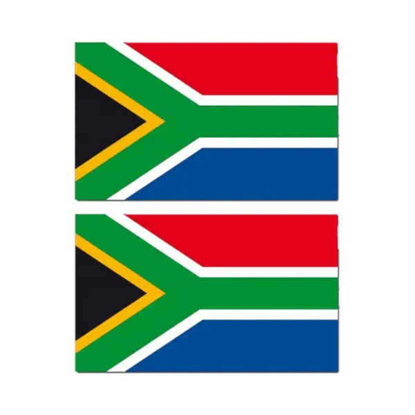 2x Stuks Vlag Zuid-afrika - 90 X 150 Cm - Zuid-afrikaanse Vlag - South Africa thumbnail