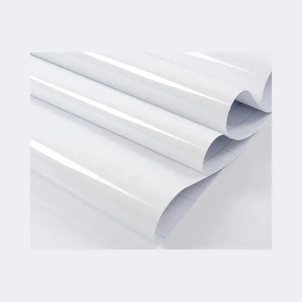 Patifix Decoratie Plakfolie - 2 M - Glans Wit - Vinyl - Zelfklevend - Voor Meubels En Wanden thumbnail
