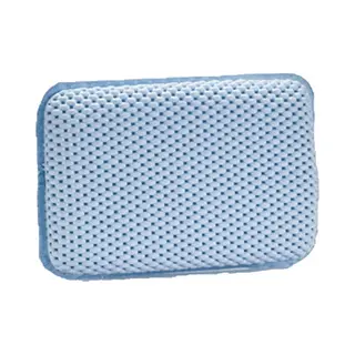 Berilo Badkussen Anti-slip - Blauw - 29 Cm - Nekkussen Voor In Bad - Relax Kussen