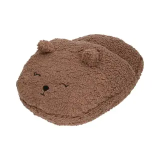 Apollo Voetenwarmer Pantoffel / Slof - Beer - Bruin - One Size - 30 X 27 Cm - Dierensloffen