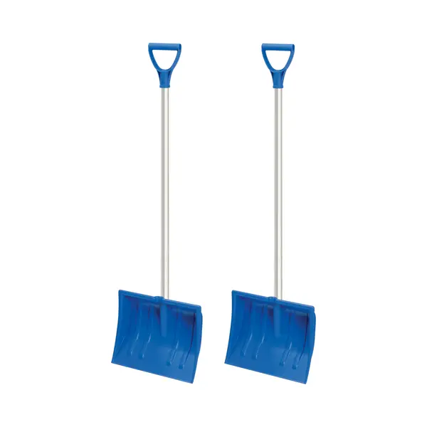 Prosperplast Sneeuwschep - 2x Stuks - Blauw - Kunststof - Sneeuwschuiver - 94 Cm thumbnail