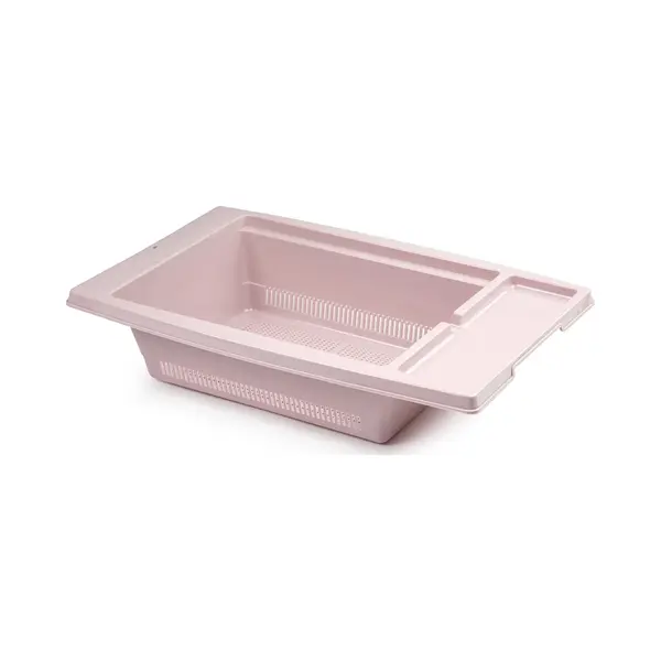 Plasticforte Keuken Gootsteen/aanrecht Vergiet/afdruiprek Kunststof 43 X 27 X 10 Cm Oud Roze - Handige Keuken Artikelen thumbnail