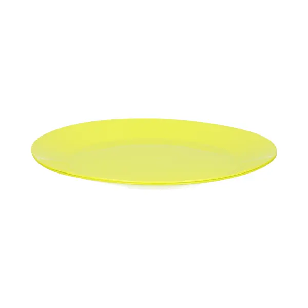 Hega Hogar Bordjes - Hard Kunststof - Groen - 26 Cm - 2x Stuks - Ontbijtbord - Dinerbord - Outdoor Servies thumbnail