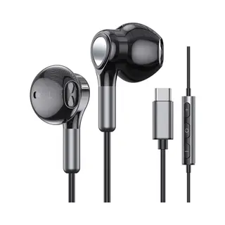 CoverMore Usb-C Oordopjes Met Microfoon En Afstandsbediening - Dac Chip - Premium Hi Fi Geluidskwaltieit - Ruisvrij - Geschikt Voor Alle S24, S23, S22, S21