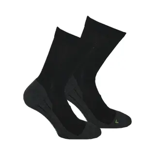 Boru Bamboo - Wandelsokken - Bamboe - Walking Experience Xp - Unisex - 35-38 - Zwart - 2342