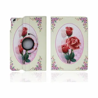 Rico Vitello Hoesje Geschikt Voor Apple IPad Mini 4/5- 7.9 Inch 360° Draaibare Bookcase/Tablethoes/Flip Stand Print (4)