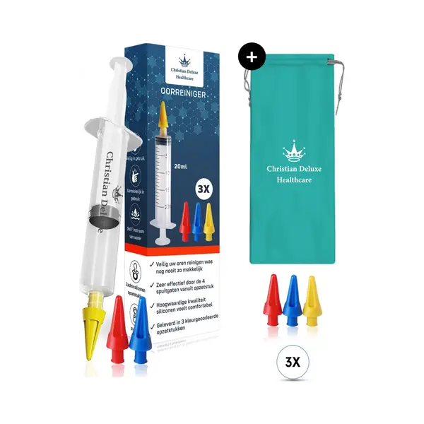 Christian Deluxe® - Oorspuit Oorreiniger - Oorsmeer Verwijderaar - Ear Cleaner thumbnail