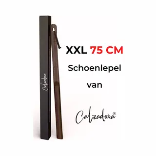 Calzadora® Schoenlepel Extra Lang - 75cm - Schoentrekker - Duurzaam, Sterk En Prachtig - Extra Lange Schoenlepel