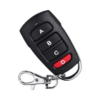 Yemtech® Vervangende Handzender - Alternatieve Handzender - 433 MHz - Afstandsbediening - Garagedeur Motor Opener - Garagepoort Opener - Fixed Code