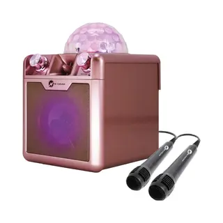 N-Gear Disco Block 410 Space Pink (Aktiv), Pa Lautsprecher, Pink