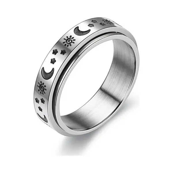 Ascella Fidget Ring Sterren - Anti-stress - Anti-angst thumbnail
