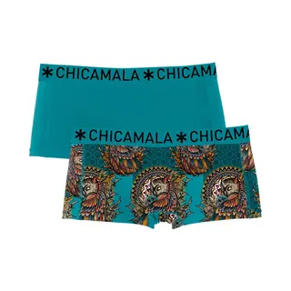 Muchachomalo Chicamala Meisjes Boxershorts - 2 Pack - Maat 122/128 - Meisjes Onderbroeken