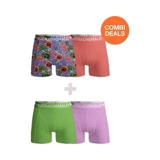 Muchachomalo Heren Boxershorts - 2 Pack - Maat L - Mannen Onderbroeken