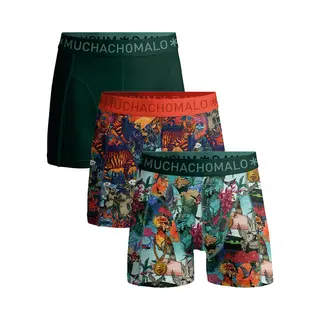 Muchachomalo Heren Boxershorts - 3 Pack - Maat Xxl - 95% Katoen - Mannen Onderbroeken