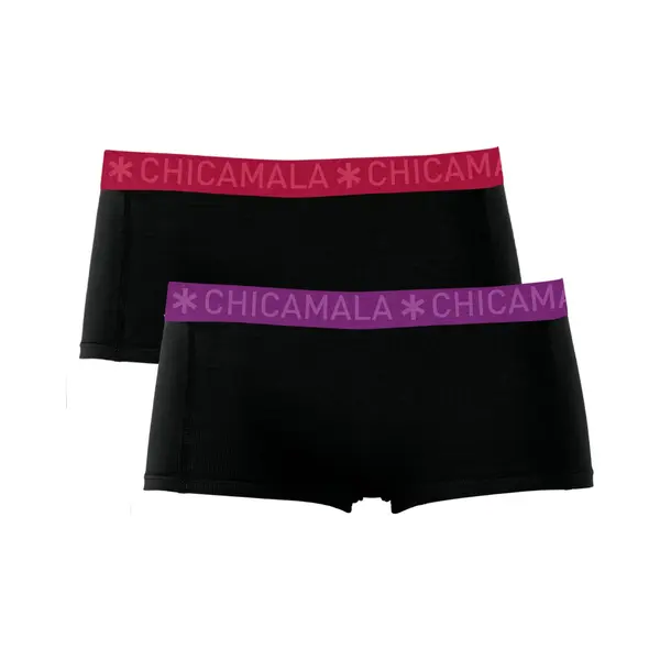 Muchachomalo Chicamala Meisjes Boxershorts - 2 Pack - Maat 146/152 - Meisjes Onderbroeken thumbnail
