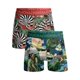 Muchachomalo Boys Boxershorts - 2 Pack - Maat 176 - 95% Katoen - Jongens Onderbroeken
