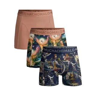 Muchachomalo Boys Boxershorts - 3 Pack - Maat 158/164 - 95% Katoen - Jongens Onderbroeken