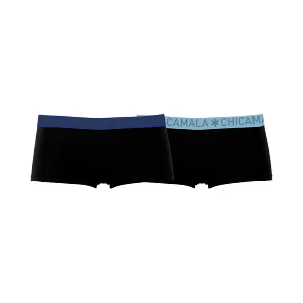 Muchachomalo Chicamala – Boxershort Meisjes – 2 Pack – Normale Lengte – Onderbroek Meisjes – Lingerie – Ondergoed – Kleding – 95% Katoen – thumbnail