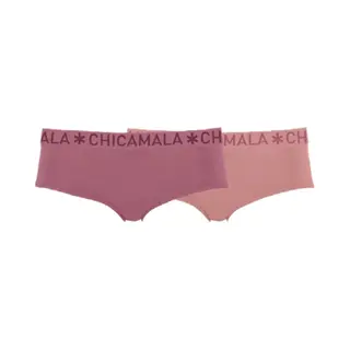 Muchachomalo Chicamala – Dames Briefs – 2 Pack - Normale Lengte – Onderbroeken Dames – Lingerie - Hipster – Ondergoed – Kleding - 95% Katoen –