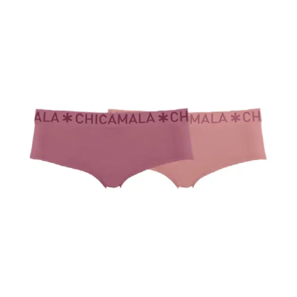 Muchachomalo Chicamala – Dames Briefs – 2 Pack - Normale Lengte – Onderbroeken Dames – Lingerie - Hipster – Ondergoed – Kleding - 95% Katoen – thumbnail