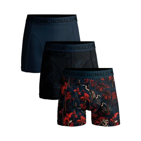 Muchachomalo – Boxershorts Boys – 3 Pack – Jongens Ondergoed – 95% Katoen – Maat 158/164 thumbnail