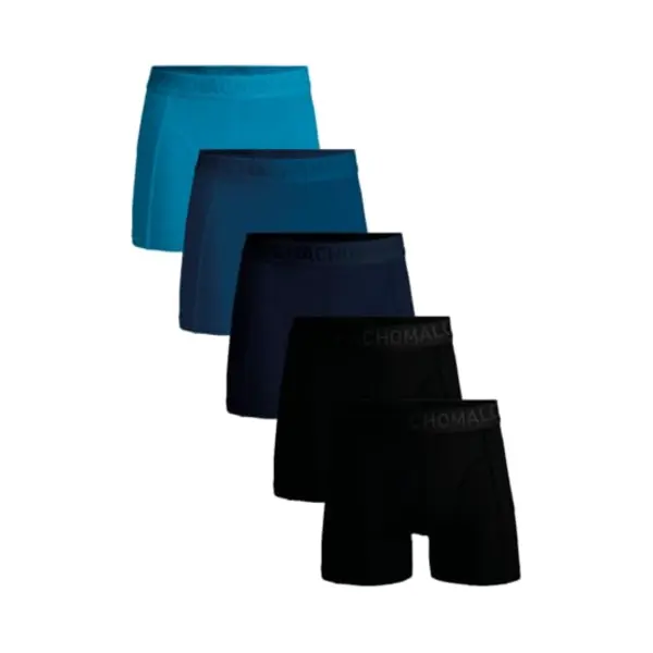 Muchachomalo – Boxershort Heren – 5 Pack – Maat L – Normale Lengte – Onderbroeken Heren – Boxershort – Ondergoed – 95% Katoen thumbnail