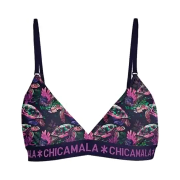 Muchachomalo Chicamala – Dames Bh – Ondergoed Dames – Lingerie – 95% Katoen – 2 Pack – Maat S thumbnail