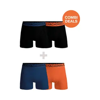 Muchachomalo Heren Boxershorts - 4 Pack - Maat Xl - Microfiber - Mannen Onderbroeken