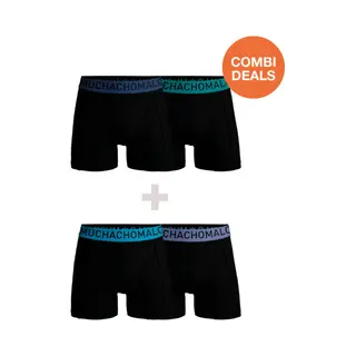 Muchachomalo Heren Boxershorts - 4 Pack - Maat S - Microfiber - Mannen Onderbroeken