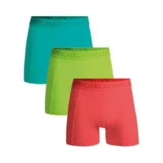 Muchachomalo – Boxershort Boys– Normale Lengte – Kinder Onderbroeken – Boxershort – Zwart – Ondergoed – Microfiber – 3 Pack - 146/152