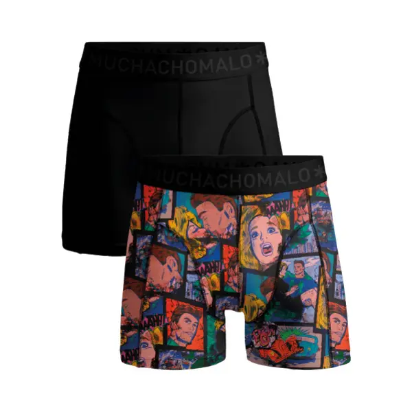 Muchachomalo – Boxershorts Boys – 2 Pack – Jongens Ondergoed – 95% Katoen – Maat 134/140 thumbnail
