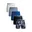 Blauw, Multi, Wit