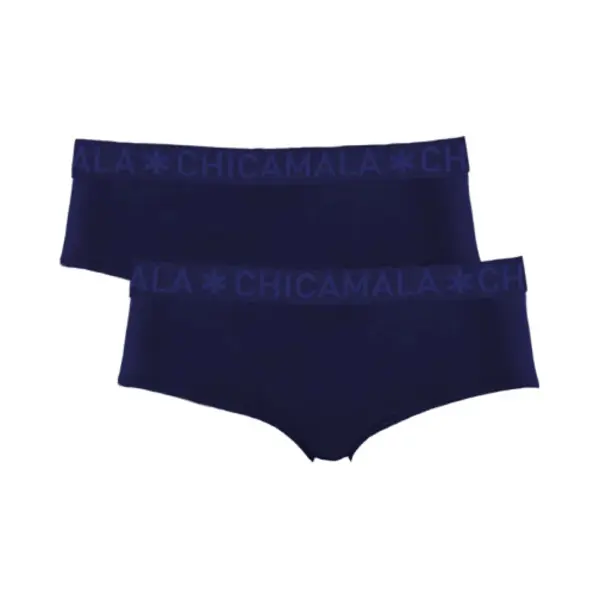 Muchachomalo Chicamala – Dames Briefs – 2 Pack - Normale Lengte – Onderbroeken Dames – Lingerie - Hipster – Ondergoed – Kleding - 95% Katoen – thumbnail