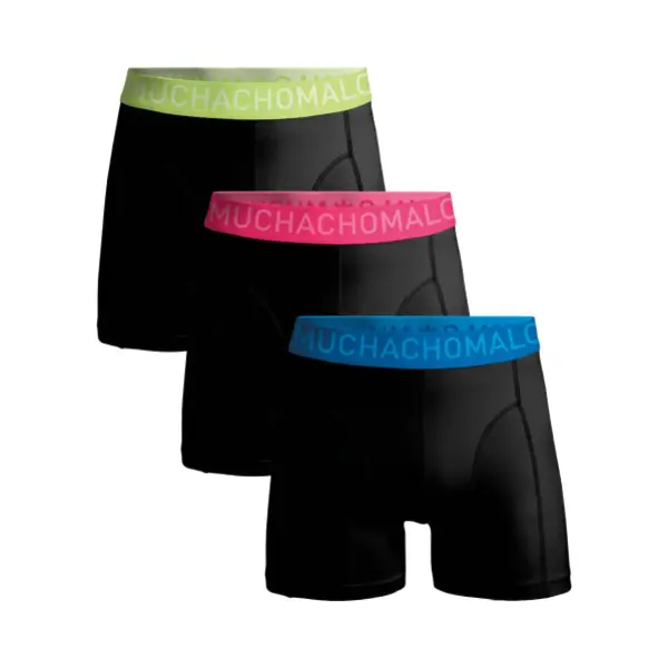Muchachomalo – 3 Pack – Maat 110/116 – Boxershort Jongens – Normale Lengte – Onderbroeken Jongens – Boxershort – Ondergoed – 95% thumbnail