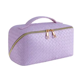 Yono Make Up Tasje - Toilettas Dames - Etui - Reis Toiletzak Klein - Meisje - Lila