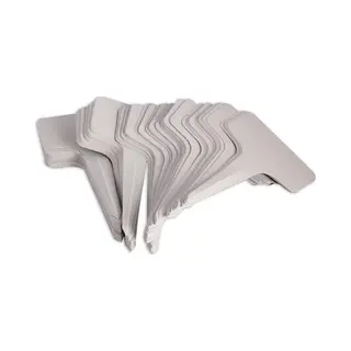 100 Stuks - Plantenlabels - Plantenstekers Steeketiketten - Wit