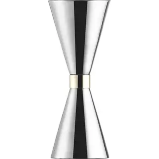 Cocktailmaatje - Zilver 30/60ml - Drankmaatje Jigger Barmaatje