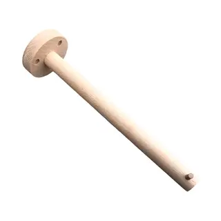Kledingstang Voor Aan De Muur 25cm Hout