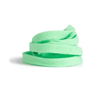 Gbg Goods Gbg Sneaker Veters 140CM - Mint Groen - Mint Green - Spring Green - Licht Groen - Schoenveters - Laces - Platte Veter - O.a. Geschikt Voor Asics, New