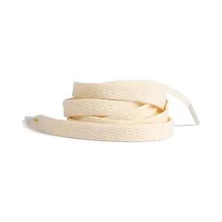 Gbg Goods Gbg Sneaker Veters 100CM - Off-White - Sail - Creme - Gebroken Wit - Schoenveters - Laces - Platte Veter - O.a. Geschikt Voor Asics, New Balance, Nike
